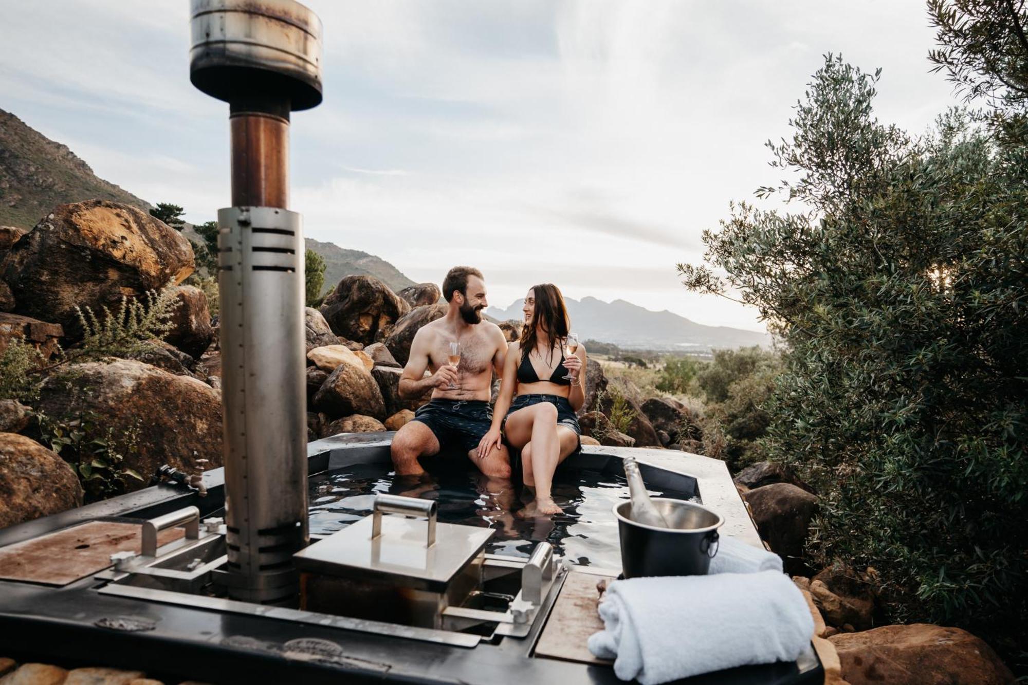 Wagyu Mountain Lodge Paarl Esterno foto